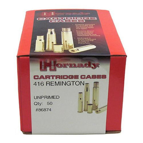 Unprimed Brass - 416 Remington-50