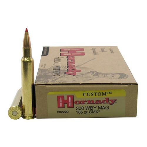 300 Weatherby Magnum - 165 Grain, GMX, (20 Rounds Per Box)