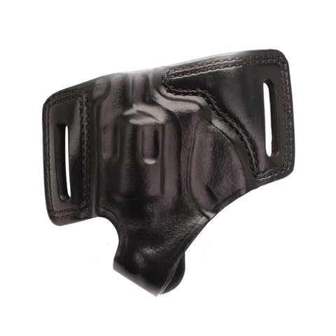 5 Black Widow Leather Holster - Black, Right Hand, Ruger LCR