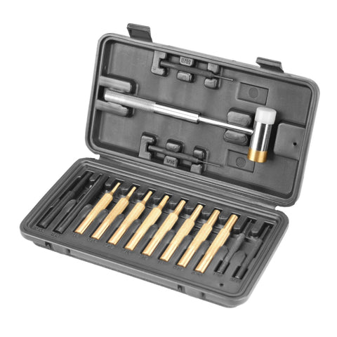 Hammer & Punch Set, Plastic Case