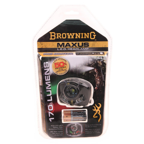 Pro Hunter LED Light - Maxus, Headlamp, Black