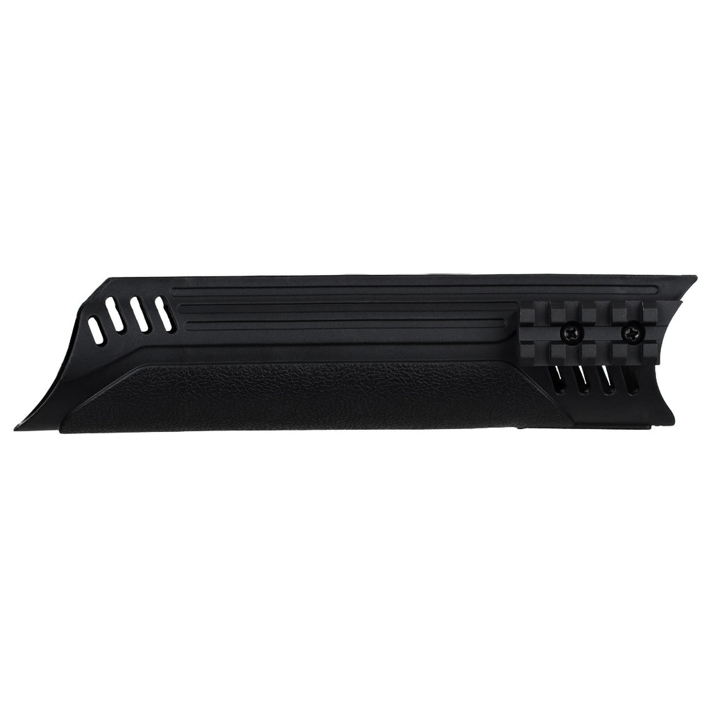 Tactical Shotgun Forend - with Picatinny Rails, Black