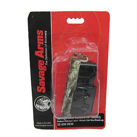 Axis Magazine - .22-250 Remington, Mossy Oak New Break Up, 4 Round