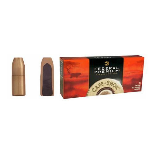 416 Rigby - Premium Cape-Shok, 400 Grains, Speer Trophy Bonded Sledgehammer, Per 20