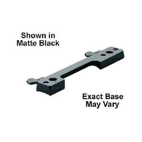 Quick Release One Piece Base - 1895-336 Black Matte