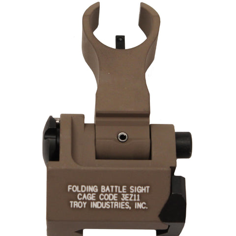 Front HK Style Sight - Folding, Tritium, Flat Dark Earth