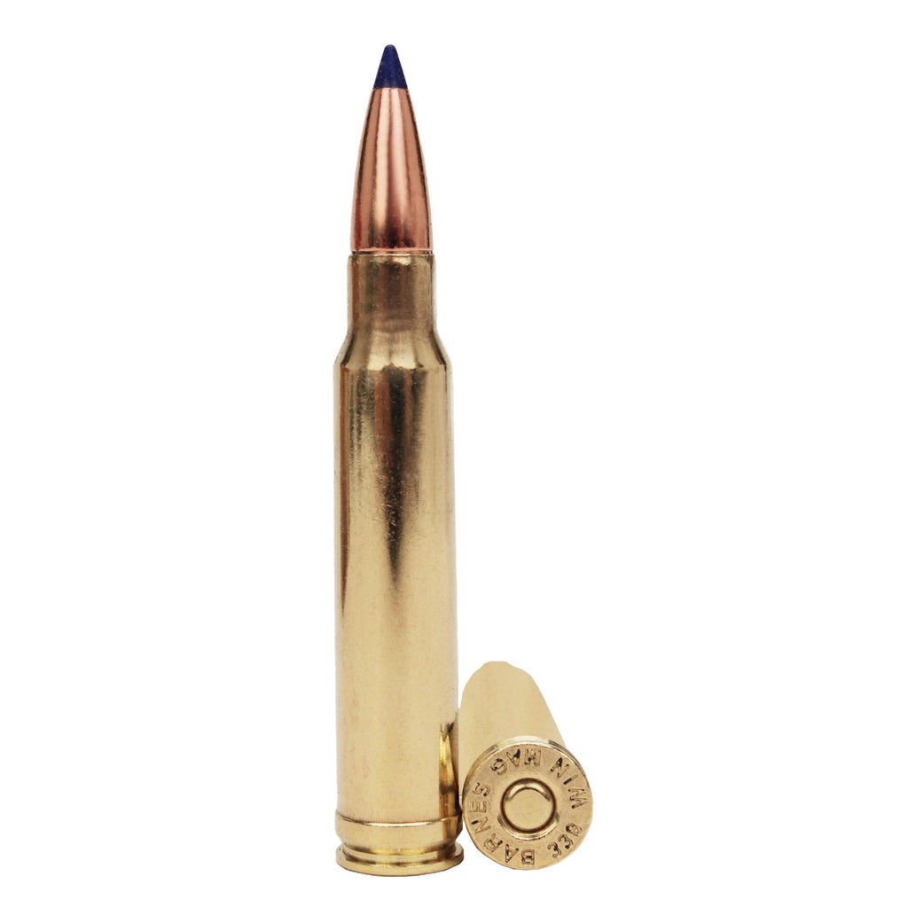 338 Winchester Magnum Ammunition - VOR-TX, 210 Grains, Tipped Triple-Shock X Bullet Boat Tail Lead-Free, Per 20