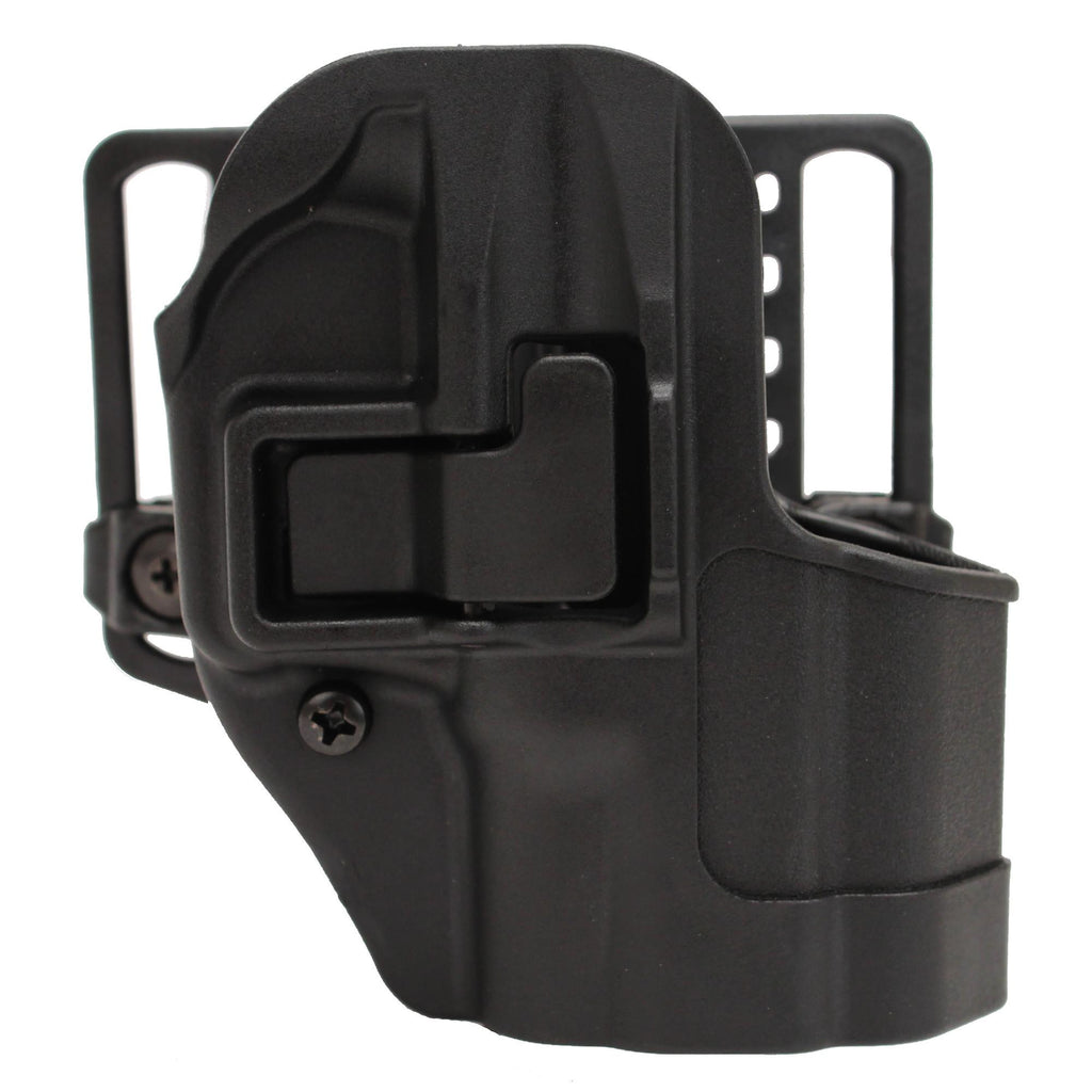 Serpa CQC, Belt & Paddle Holster, Plain Matte Black Finish - Springfield XD SubCompact, Right Hand