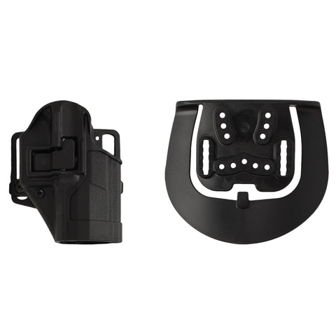 Serpa CQC, Belt & Paddle Holster, Plain Matte Black Finish - Right Hand, Walther P99