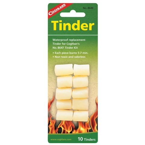 Emergency Tinder Replacement 10 Pack