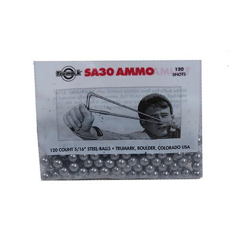 Steel Ball Slingshot Ammo -  5-16", 120 Count