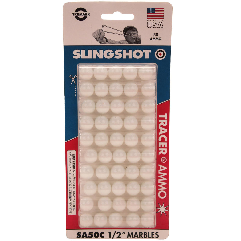 Tracer Slingshot Ammo - 1-2", 50 Count