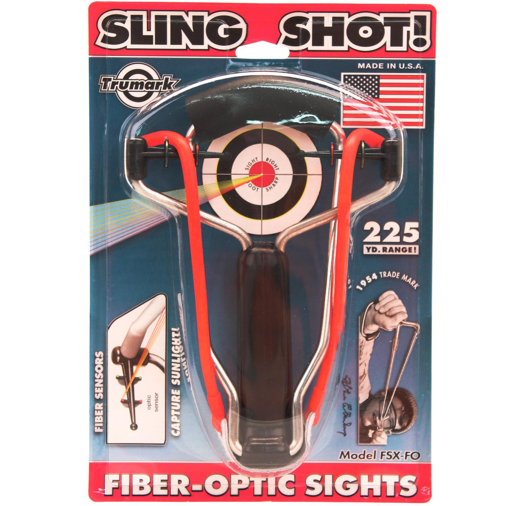 Slingshot, Fiber-Optic Sights