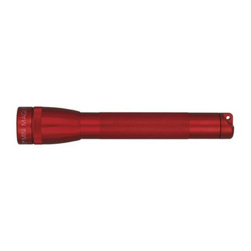 Mini-Mag Flashlight - AA in Blister Package (Red)