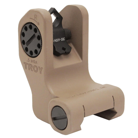 DOA Rear Sight - Flat Dark Earth, Fixed