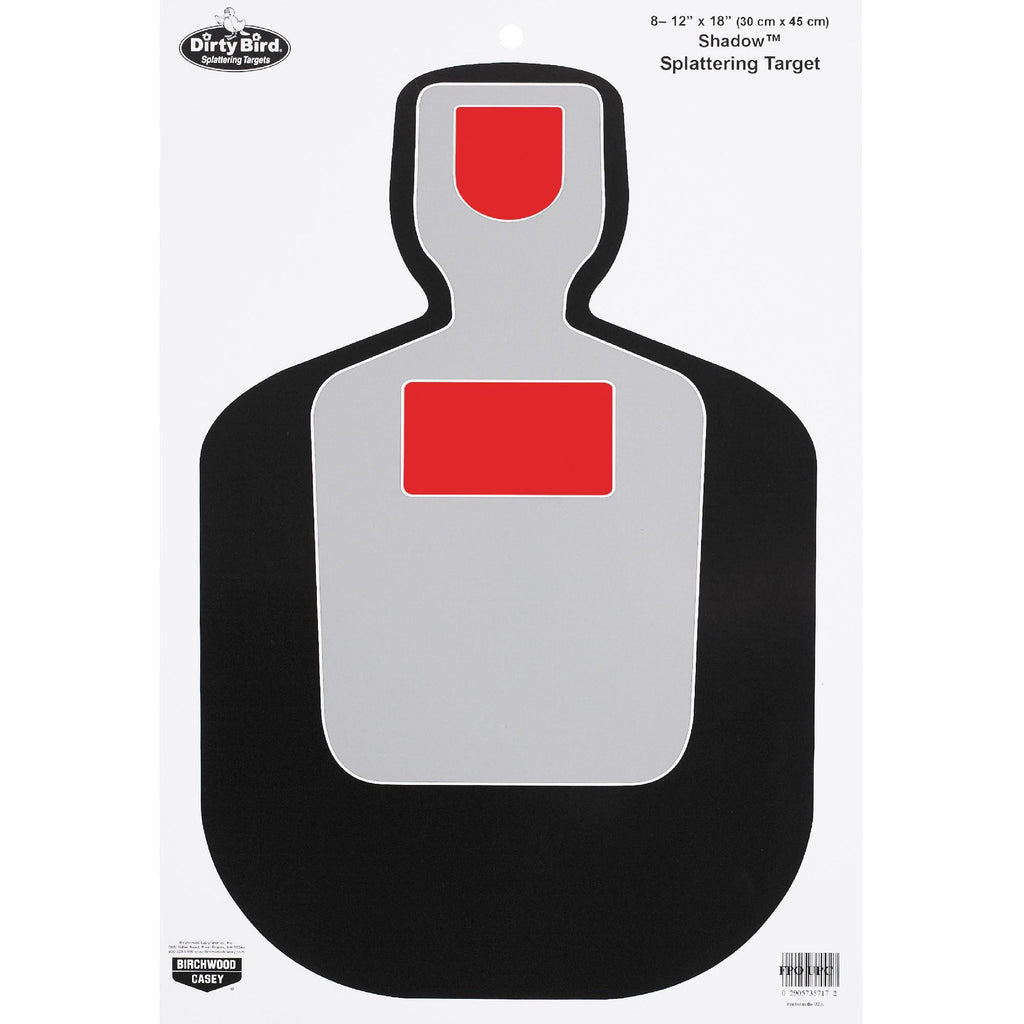 Dirty Bird BC19 Silhouette 12x18 Target - Per 8