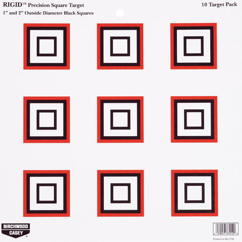 Rigid 12" Precision Squares Target -10