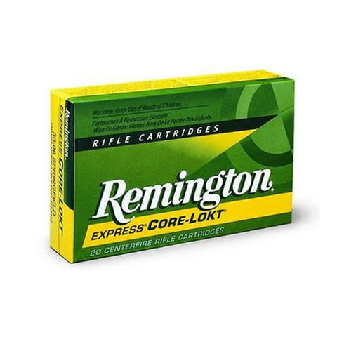 Corelokt Ammunition - 25-06 Remington, 100 Grains, Pointed Soft Point, Per 20