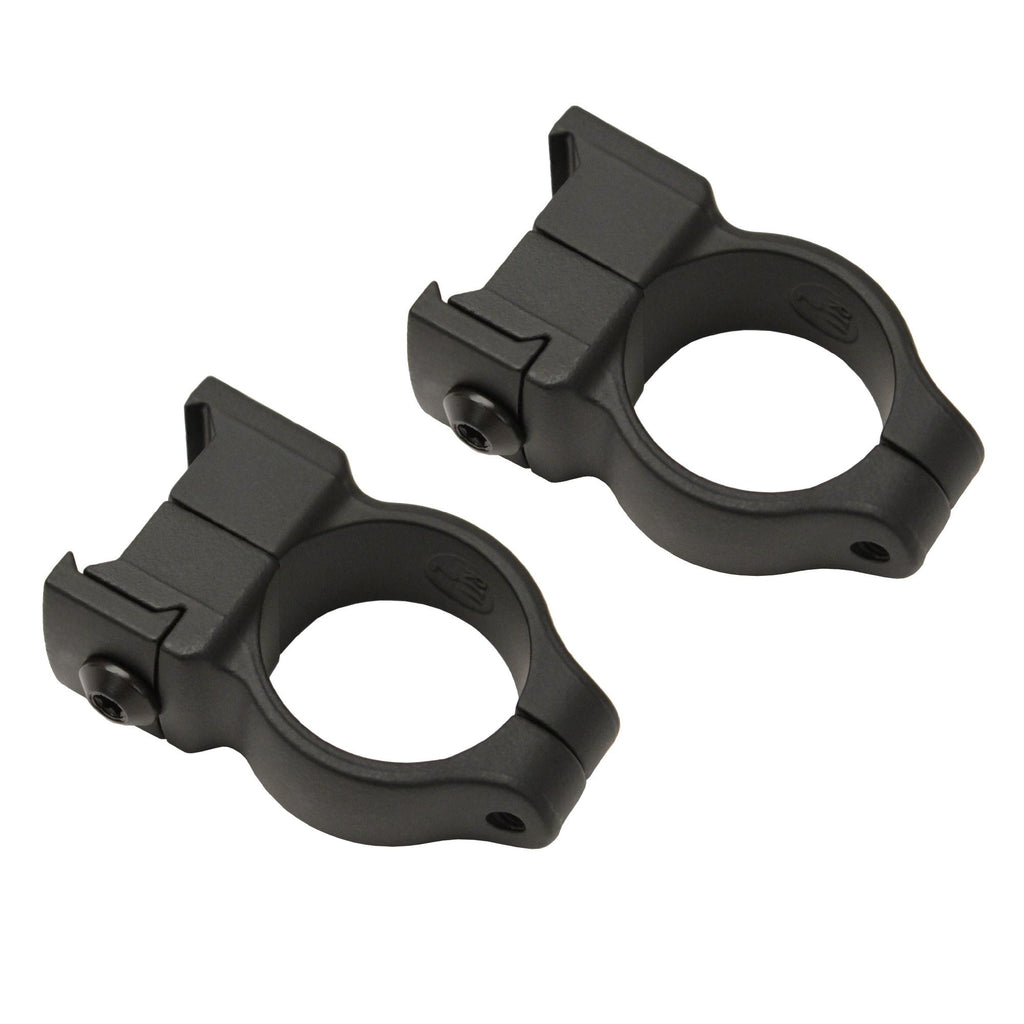 Z2 Alloy Scope Rings - High, Black