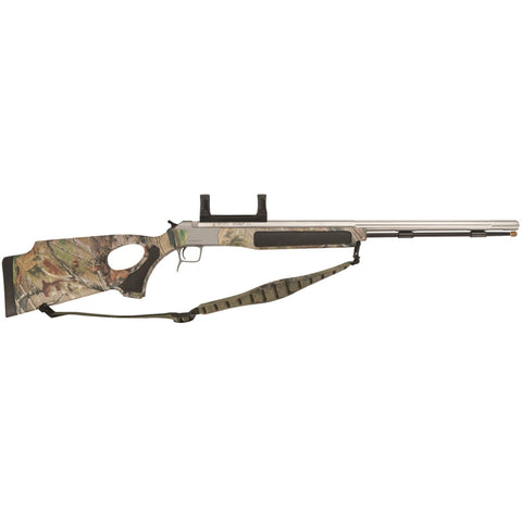 Accura V2 .50 Caliber Muzzleloader - Thumbhole Stock Stainless Steel-Realtree APG HD Camo, Includes Scope Mount