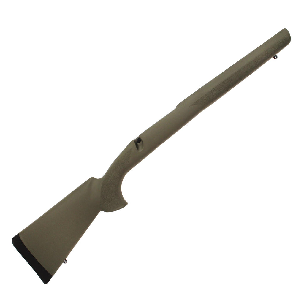 Winchester Model 70 Short Action Stock - 1 Piece Trigger Featherweight Barrel Full Bed Block Olive Drab Green