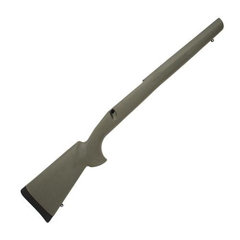 Winchester Model 70 Long Action Stock - 1 Piece Trigger Heavy Barrel Full Bed Block Olive Drab Green