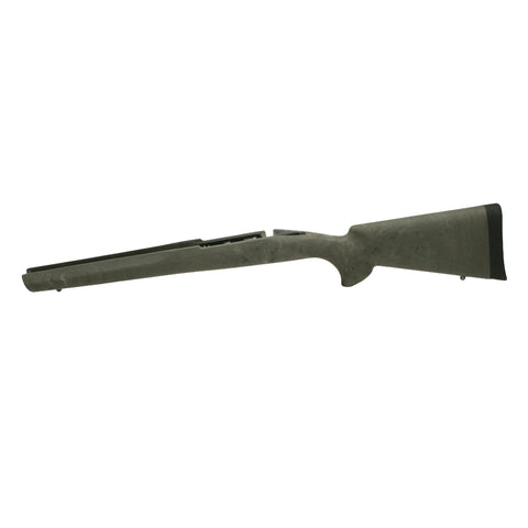 Winchester Model 70 Short Action Stock - 1 Piece Trigger Heavy Barrel Full Bed Block Ghillie Green