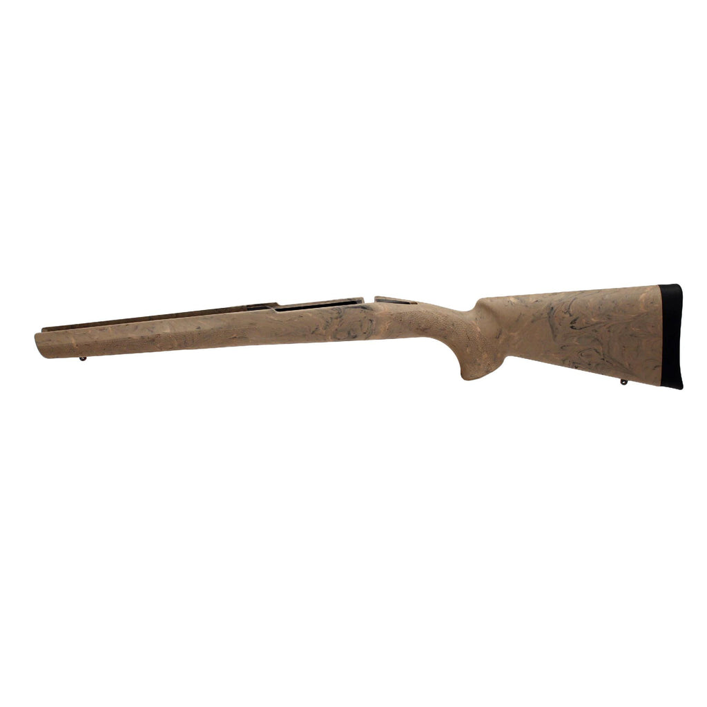 Winchester Model 70 Short Action Stock - 1 Piece Trigger Heavy Barrel Pillar Bed Ghillie Earth