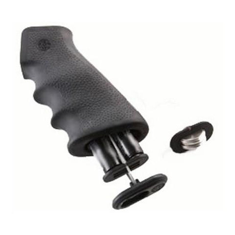 AR-15 Rubber Grip - w-Storage Kit Black