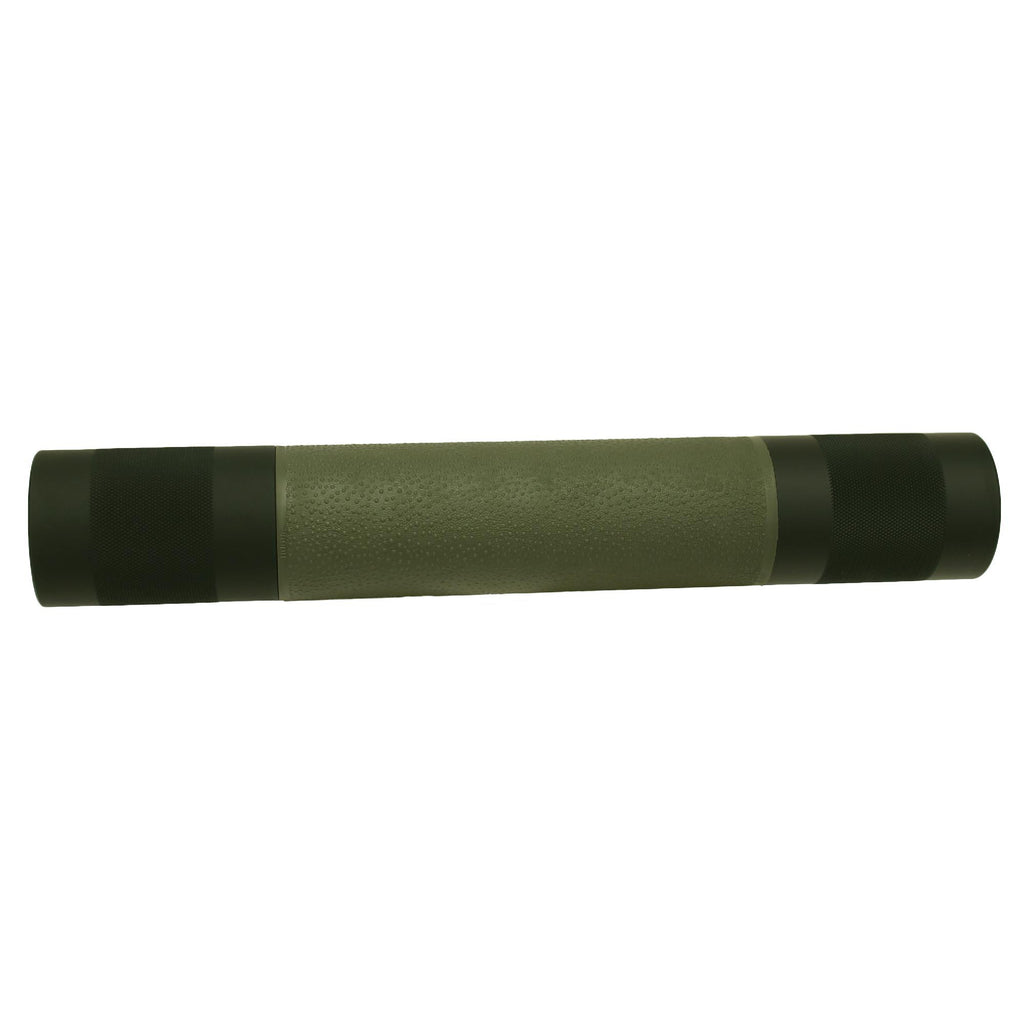 AR-15 Free Floating Overmolded Forend - Rubber Grip Area, Olive Drab Green