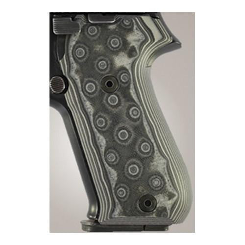 Sig P220 American Grips - G-10 G-Mascus Black-Gray