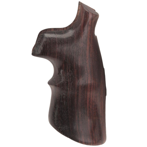 S&W N Frame Round Butt Grips - Rosewood Convert w-Top Finger Grooves