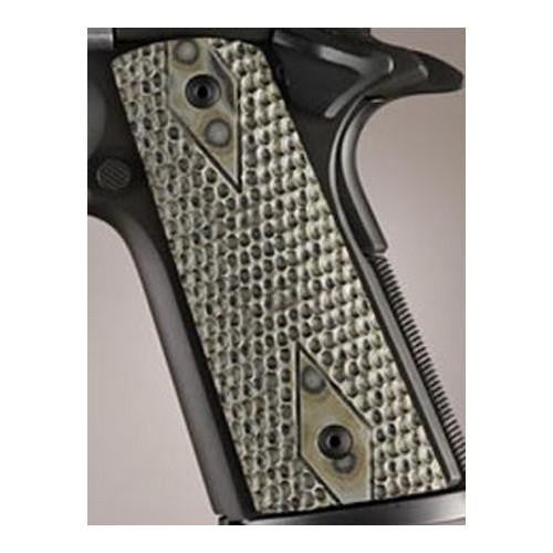 Colt & 1911 Government S&A Mag Well Grips - Piranha G-10 G-Mascus Green