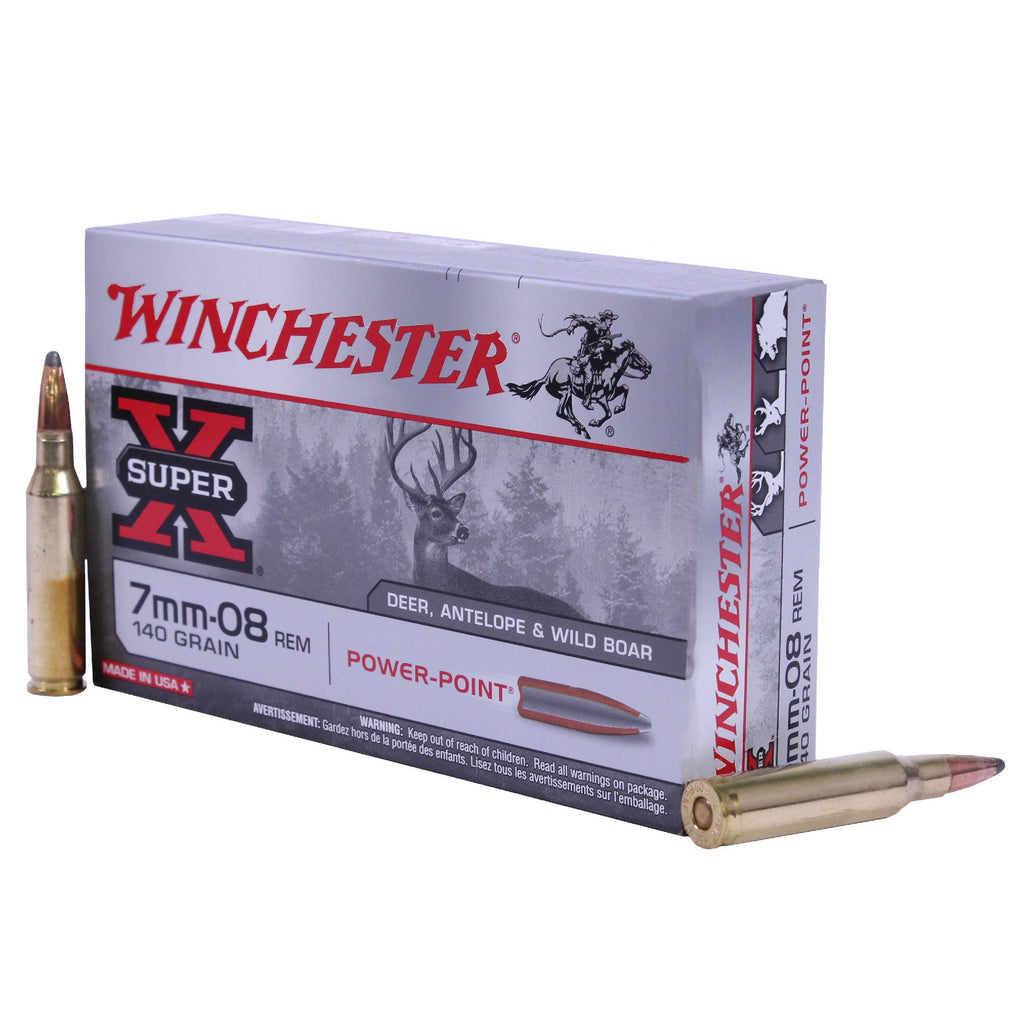 7mm-08 Remington - Super-X, 140 Grains, Power-Point, Per 20