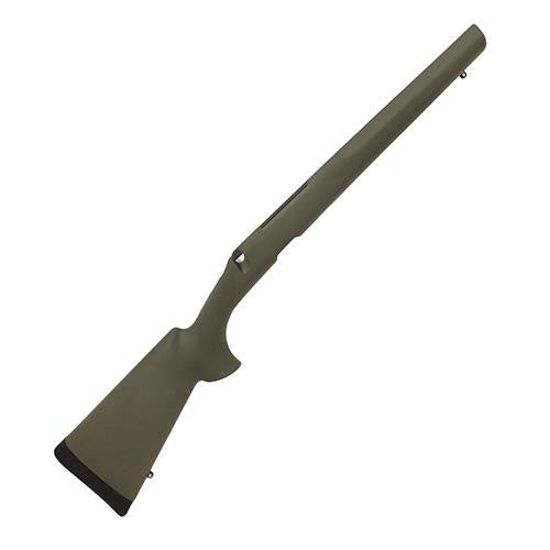 Remington 700 BDL Short Action Overmolded Stock - Heavy Barrel, Full Bed Block Olive Drab Green