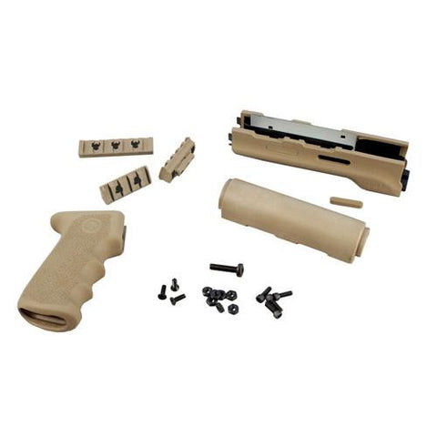 AK-47 Rubber Grip - Yugo Style w-Forend Flat Dark Earth