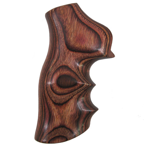 Ruger GP100-Super Redhawk Grip - Rosewood Laminate