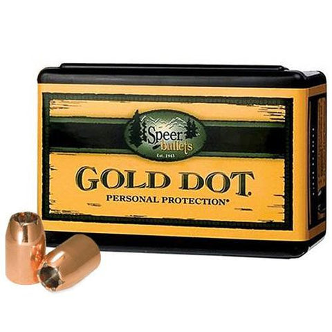 45 Caliber - 200 Grains, Gold Dot Jacketed Hollow Point, Per 100