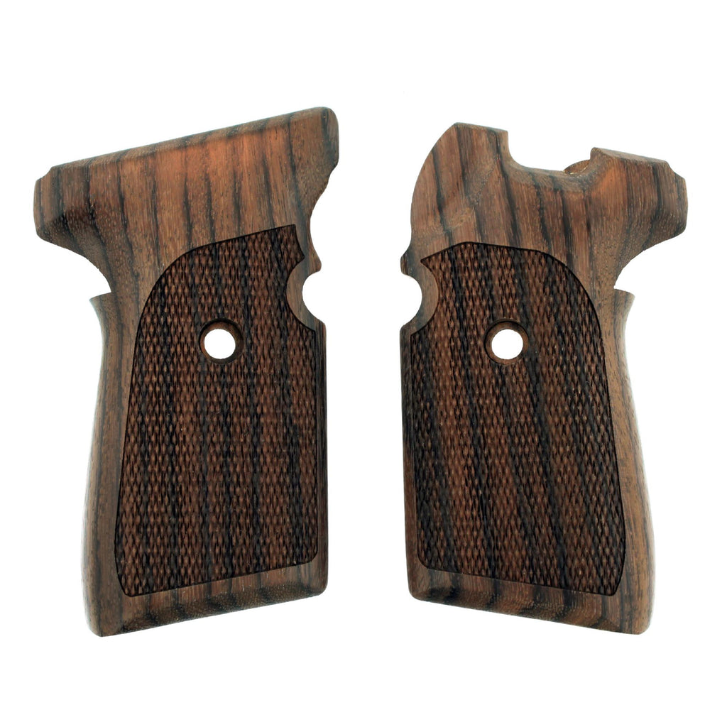 Sig P238 Grips - Rosewood Checkered