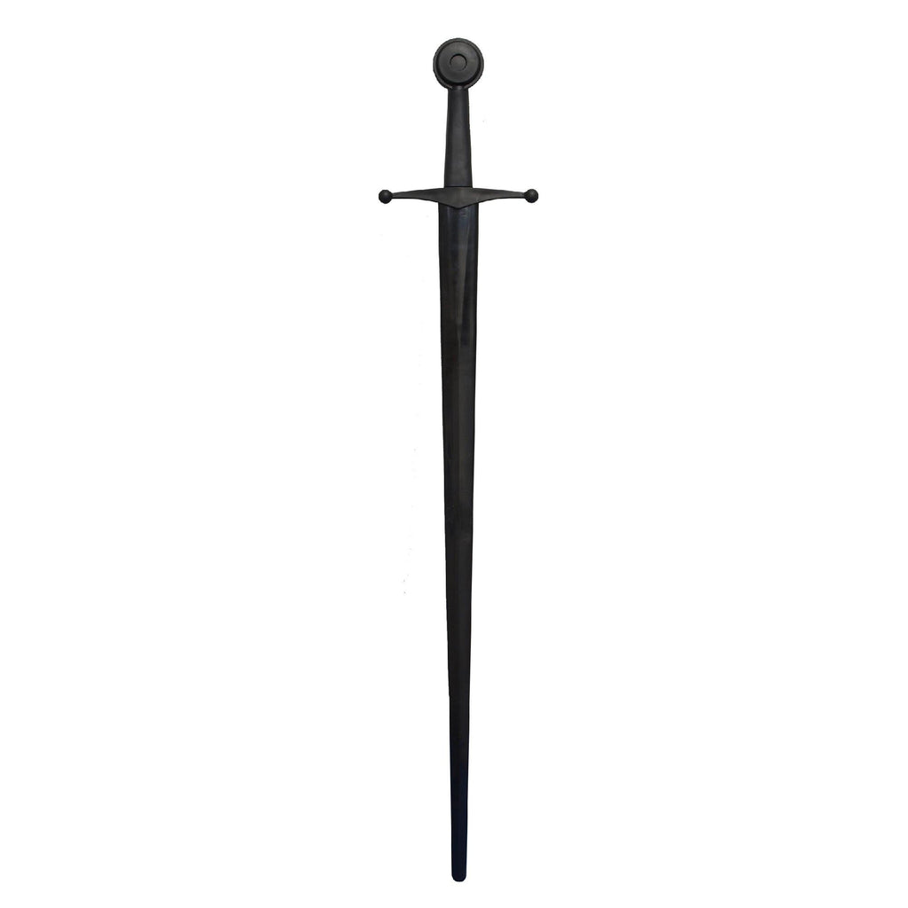 Composite Single Hand Sword - Black Blade, Guard, Handle, Pommel