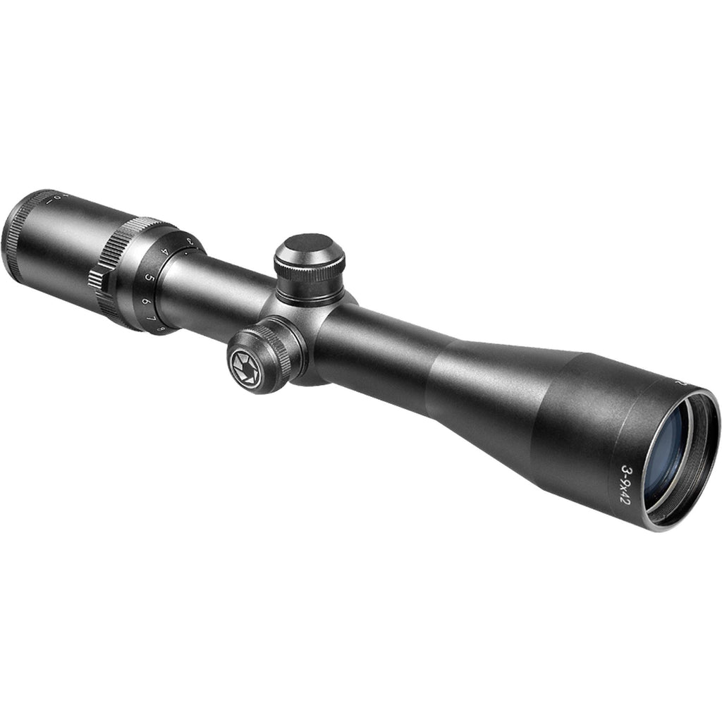 Euro-30 Scope - 3-9x42mm, 30mm Tube, 4A Reticle w Rings