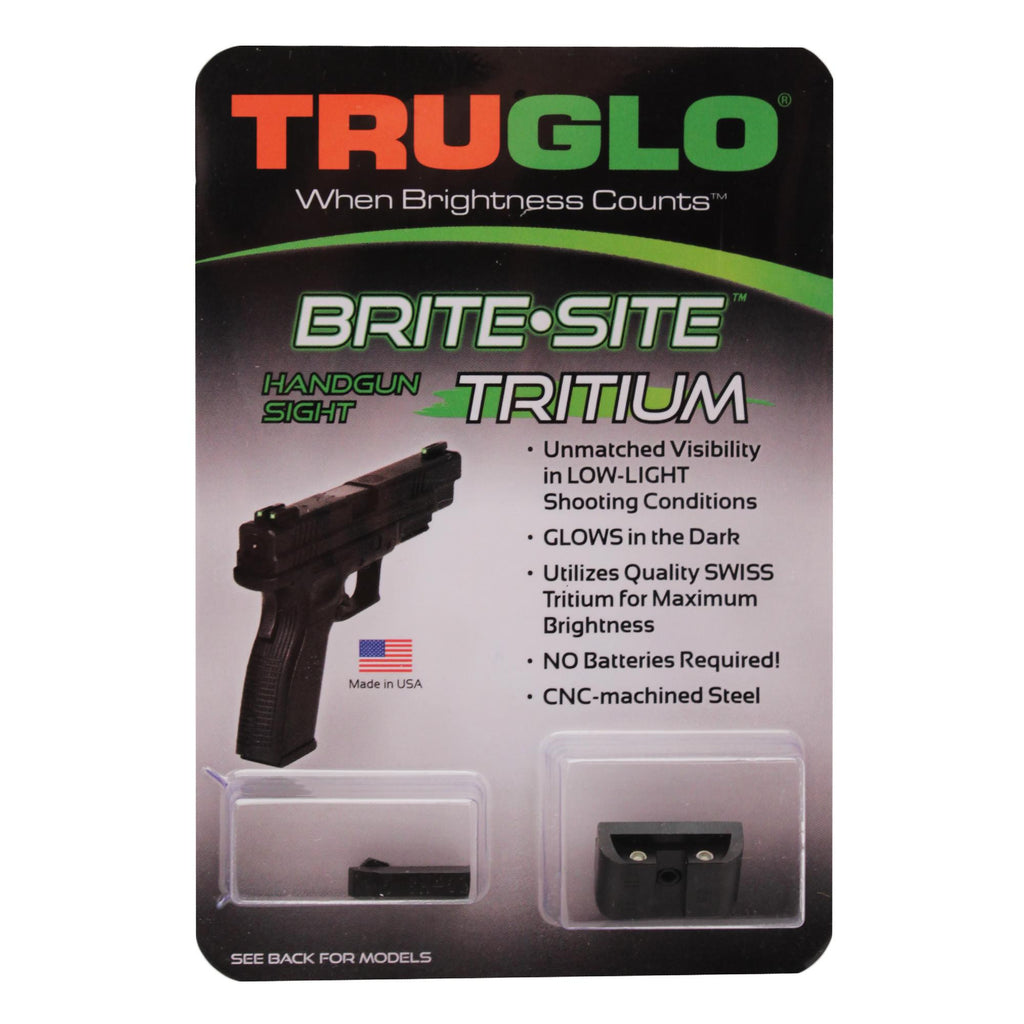 Brite Site Tritium Handgun Sight Set - Glock 20, 21, 29, 30, 31, 32 and 37