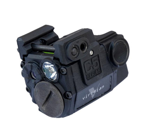 Universal SubCompact Green Laser w-Tactical Light 100 Lumens(140 Lumen Strobe)