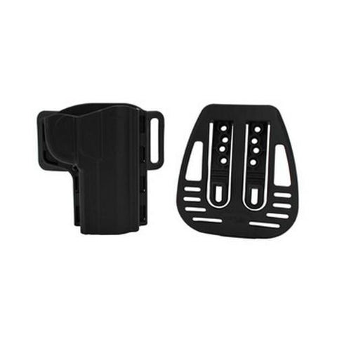 Reflex Open Top Holster, Black - Size 14 Right Hand