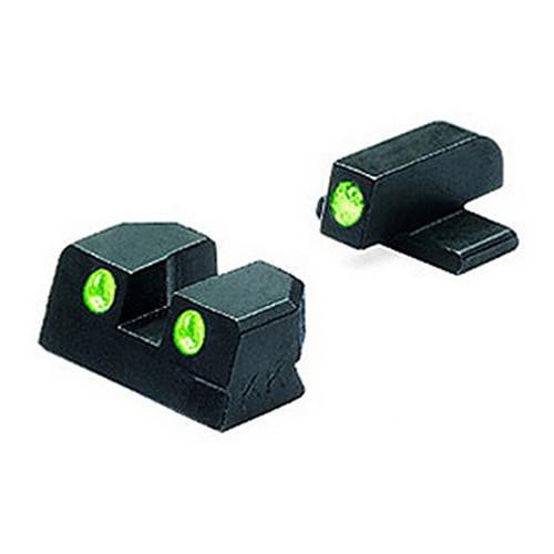 Springfield - Tru-Dot Sights - XD 9mm & .40 Green-Green Fixed Set