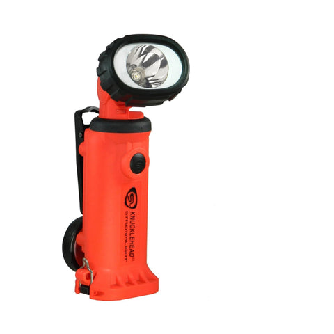 Knucklehead Light - Spot w-120V AC Fast Charge, Orange