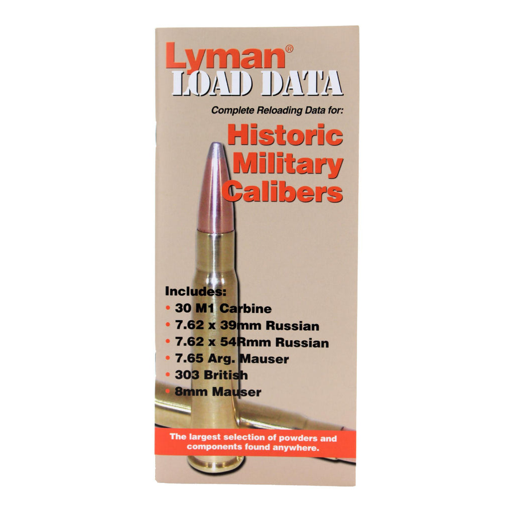 Load Data Book - Old Military Calibers