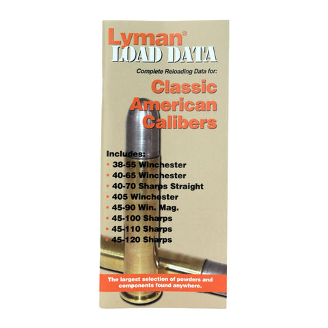 Load Data Book - Classic Rifle Calibers