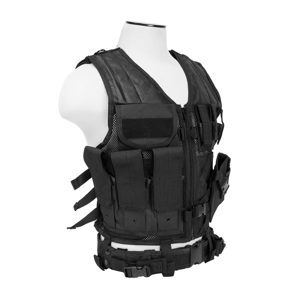 Tactical Vest - Black, XL-XXL+