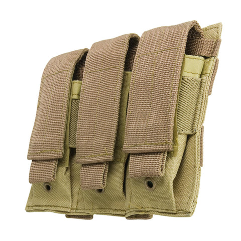 Triple Pistol Mag Pouch - Tan